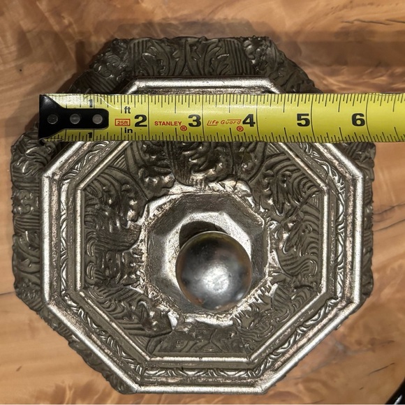 Stranges and unusual wooden silver box lined with red velvet. - Picture 11 of 12